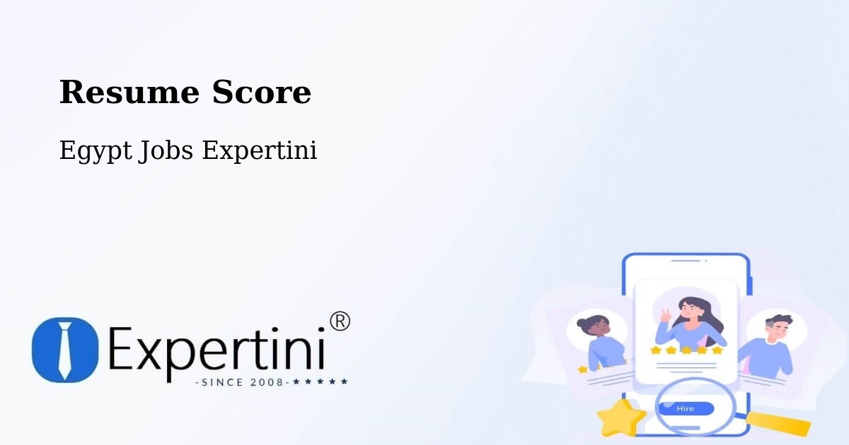 Resume Score & Job Description Match Tool – Bilqās - Egypt Jobs Expertini